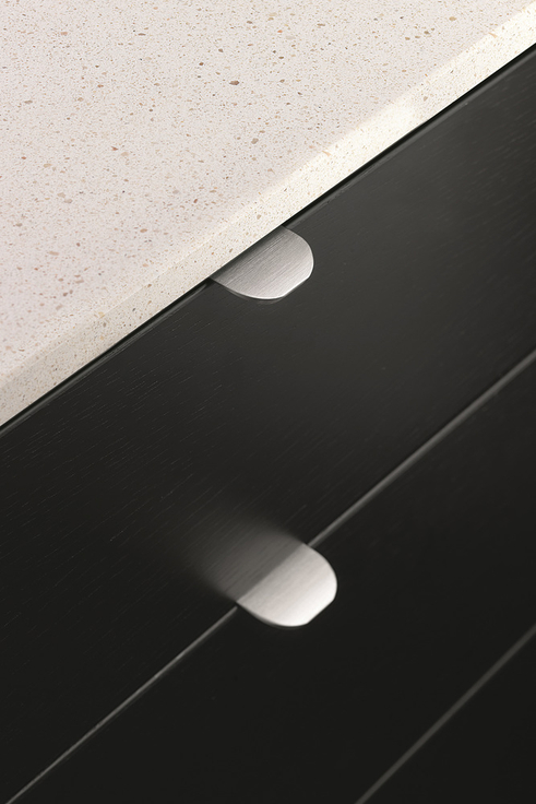 Furnipart - Edge Round - greb i aluminium